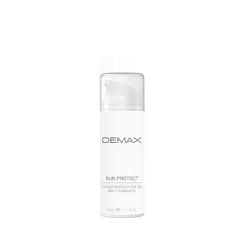 Солнцезащитный матирующий крем с тоном САНБЛОК SPF 50 Demax SUN PROTECT COVER PROTECT SPF 50 MATT SUNBLOCK 50ml