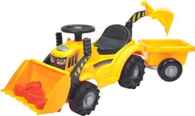 Трактор-погрузчик Ecoiffier Макси с прицепом (3280250078500)