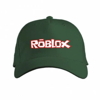 Кепка Roblox logo Темно-зелений