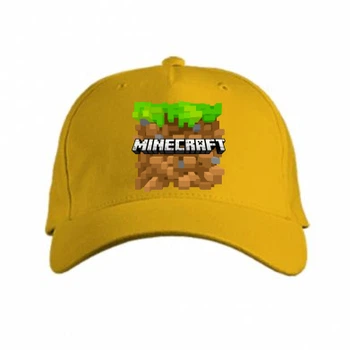 Кепка Minecraft Main Logo Жовтий
