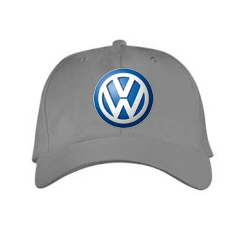 Кепка Volkswagen 3D Logo Сірий