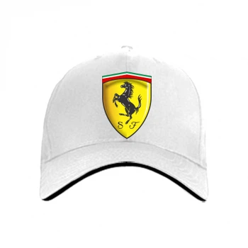 Кепка Ferrari 3D Logo Білий