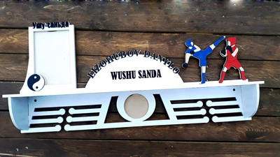 Медальница, вешалка для медалей, медальница ушу, медальница wushu HWD (A0181)