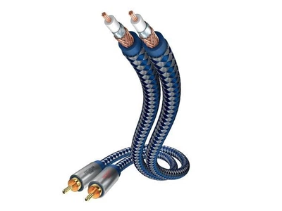 Межблочный аудиокабель 2RCA-2RCA Inakustik Premium Audio Stereo RCA 0.75m