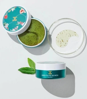 Гидрогелевые патчи с зеленым чаем Jayjun Green Tea Eye Gel Patch 60 шт