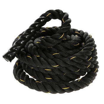 Канат Battle Rope SCOUT 9 м Ø 38 мм боевой тренировочный для кроссфита SCTBR9
