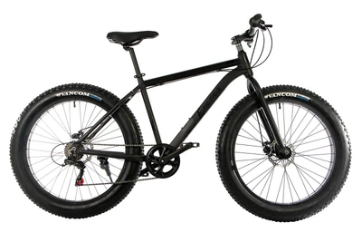 Велосипед E-motion Fatbike GT 26" / рама 19" чёрный матовый