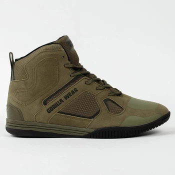 Кросcовки Gorilla Wear Troy High Tops 41 Зеленые (9000940923)