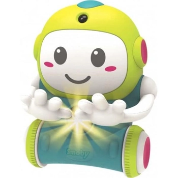 Интерактивная игрушка Smoby Toys Смоби Смарт Робот 1-2-3 со звуковыми и световыми эффектами