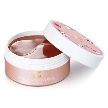 Гидрогелевые патчи с цветами гибискуса Jayjun Roselle Tea Eye Gel Patch 60 шт