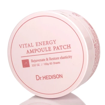Профессиональные гидрогелевые патчи с пептидами и волюфилином Dr.Hedison Vital Energy Ampoule Patch 60 шт