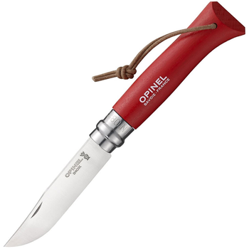 Карманный нож Opinel №8 "Adventurer" красный (204.63.39)