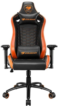 Комп'ютерне крісло для геймера Cougar Outrider S Black/Orange