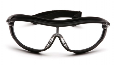 Баллистические очки защитные с уплотнителем Pyramex XS3 Plus (Anti-Fog) (clear) прозрачные