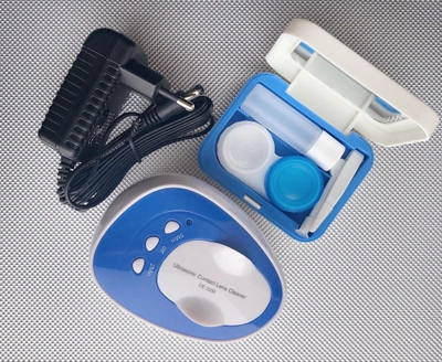 Ультразвуковой очиститель контактных линз Jeken СE-3200 синий