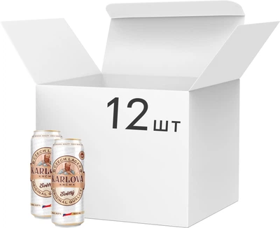 Karlova Krcma Light Lager світле фільтроване 0,5 л × 12