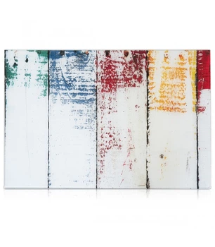 Дошка магнітно-маркерна скляна Navaris Painted Wood, 90x60x0.4 см, різнокольоровий (4063004017821)