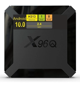 Смарт ТВ-приставка X96Q 1/8Гб H313 Smart TV Android 10 + Максимальный пакет от YouTV на 1 месяц