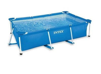 Каркасний басейн INTEX 28270 прямокутний 220*150*60см в коробці