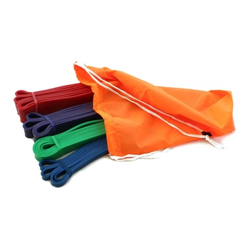 Резиновые петли YogaLife 2-80 кг YL-NR-2-80-4 (набор из 4 шт для фитнеса, тренировок, подтягиваний, резина тренировочная для турника, резинка-эспандер)