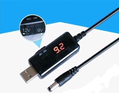 Перетворювач DC-DC підвищуючий LCD 5V-9V 1A/12V 0,8 A (KWS-912V)