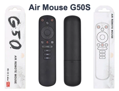 Пульт с гироскопом Air Mouse G50S с голосовым управлением