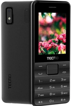 Мобильный телефон Tecno T372 Triple SIM Black