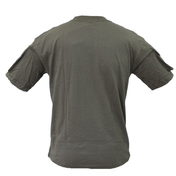 Футболка MIL-TEC тактическая T-Shirt OD S Зеленый (11019201) 