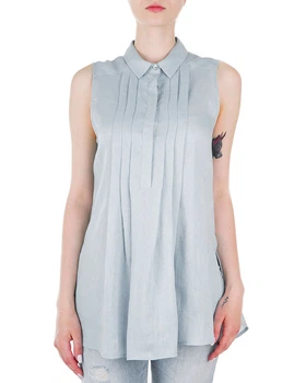 Блуза жіноча EMPORIO ARMANI (WNK26 T-WMO57/82) Блакитний 40