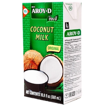 Кокосовое молоко 70% Aroy-D 500мл