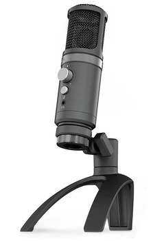 Студийный микрофон Manchez RE1000 (USB) со штативом Grey