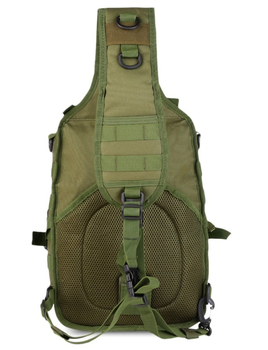 Рюкзак сумка тактична військова Oxford 600D 20л через плече Green