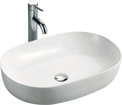 Раковина KOLLER POOL Round RN-0600-WB 600х415 белая