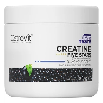 Креатин OstroVit Creatine Monohydrate, 300 грамм Черная смородина (720642)