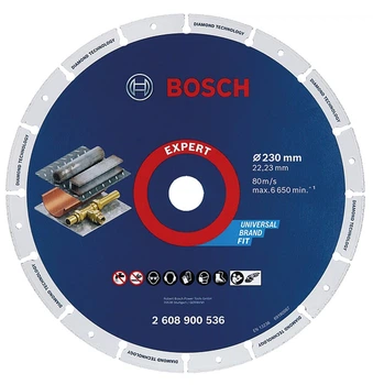 Диск алмазний Bosch по металу 230x22,23 мм (2608900536)