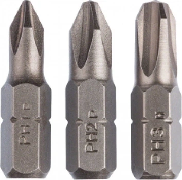 Набір біт Bosch PH1, PH2, PH3, 25 мм (2609255964)