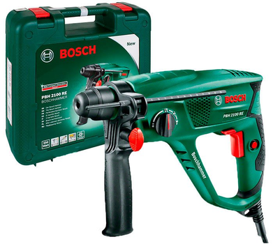 Перфоратор Bosch PBH 2100 RE + чемодан (06033A9320)
