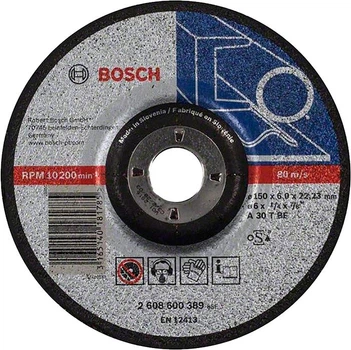 Круг зачистной Bosch Expert for Metal 150х6 мм (2608600389)