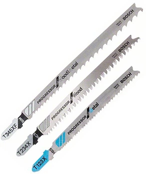 Набор пилок Bosch Progressor Wood and Metal, 3 шт (2609256743)