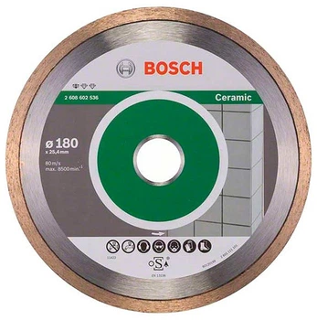 Алмазне коло Bosch Professional for Ceramic, 180x25,40x1,6x (2608602536)