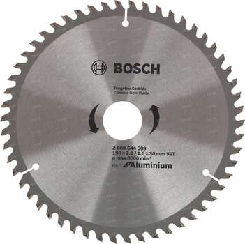 Пильный диск Bosch Eco for Aluminium 190x2,4x30-54T (2608644389)