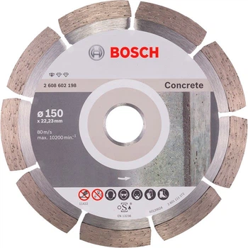 Алмазный круг Bosch Standard for Concrete, 150х22,23х2 мм (2608602198)
