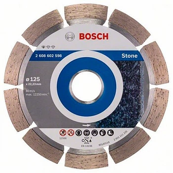 Алмазный круг Bosch Standard for Stone, 125х22,23х1,6 мм (2608602598)
