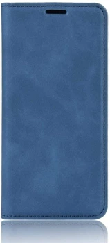 Чехол Taba Retro-Skin для Samsung Galaxy Note 10 Lite / N770 книжка кожа PU с визитницей синий
