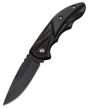 Нож складной черный A863 Без бренда (t6380)