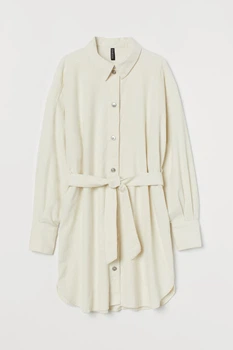 Сукня сорочка H&M XS кремовий 9029025282