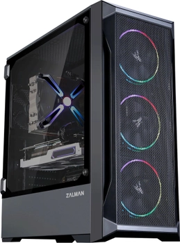 Корпус Zalman Z8 MS Black RGB (TG)