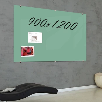 S-Mix Стеклянная маркерная магнитная доска 1200*900мм Мятная 12-90 MM