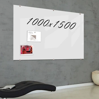 S-Mix Стеклянная маркерная магнитная доска 1500*1000мм Белая 15-10 MB