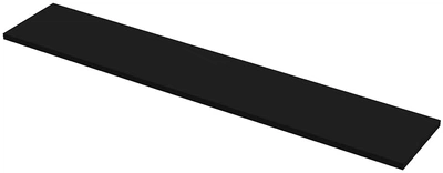 Полка DC Gina 1105х204х16 мм Черная ordf (DC123836)